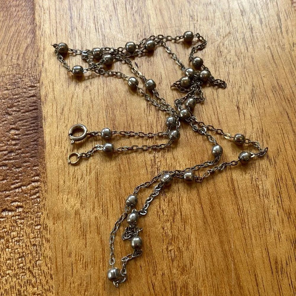 SPECIAL Lidded Tin withSpider Brooch Multi-stone Bracelet & Necklace - Picture 7 of 11